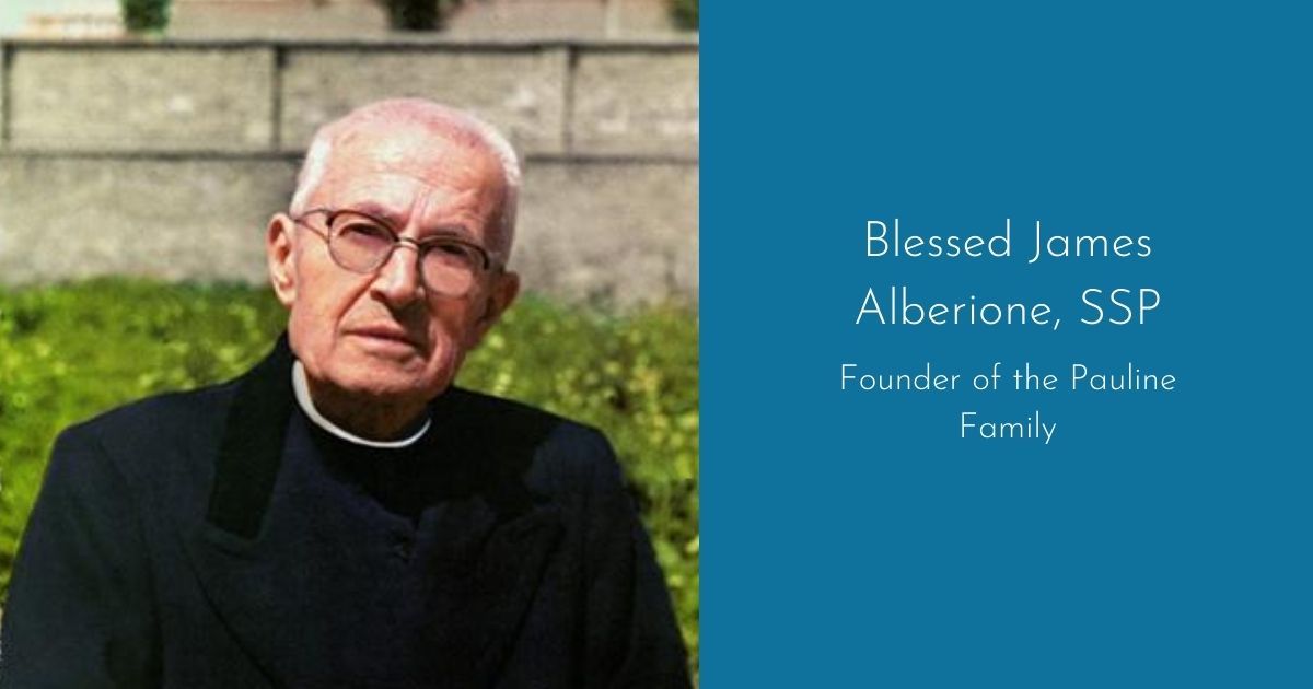 Blessed James Alberione, SSP